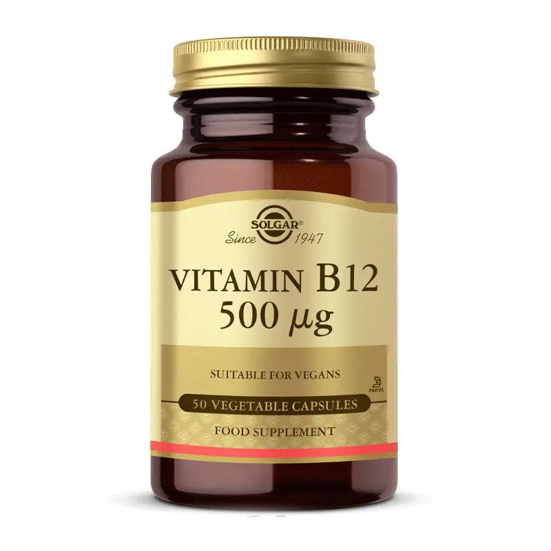 Solgar Vitamin B12 500 Mcg 50 Tablet